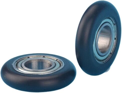 20pcs 8 * 23 * 5mm 688ZZ Bearing Coated Plastic Pulley POM Shell Spherical Door Window Drawer Roller in Kuwait