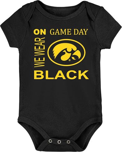 Iowa Hawkeyes Officially Licensed On Game Day Baby Bodysuit in Saudi Arabia