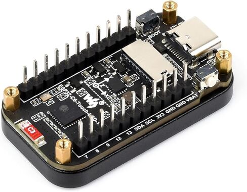 ESP32-C6 1.47inch Touch Display Development Board, 172x320 Resolution IPS LCD, 262K Display Color, Supports W-F-i 6 / BLE 5, 160MHz RISC-V Processor, Type-C, with Pre-Soldered Header in Saudi Arabia