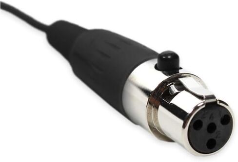 سماعات الرأس البديلة العامة ميكروفون الرأس ل shure blx1 اللاسلكية اللاسلكية اللاسلكية 4-pin mini-connector ، المكثف ، أحادي الاتجاه ، ta4f 4 دبابيس ، أسود ، hs06d4 in Saudi Arabia