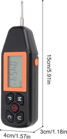 ASIXXSIX Digital Tensiometer ، يدعم مقياس القياس القياسي لقياس LCD مضغوط خفيف الوزن N LB kg oz g ، عملية واحدة محمولة ذات دلالة واحدة ، إيقاف تشغيل تلقائي in Saudi Arabia