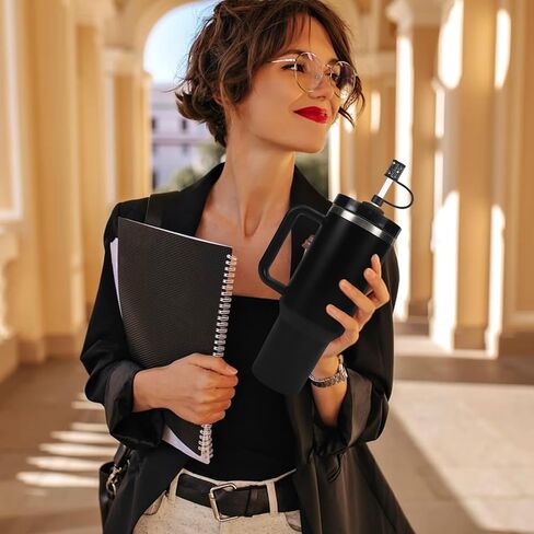 مجموعة إكسسوارات كأس ستانلي ، 4 أجهزة كمبيوتر بلينغ قش الماس ، غطاء قش لـ Stanley 30 و 40 أوقية مع Tumblers ، و 0.4 بوصة إكسسوارات Tumblers ، قش Topper مقابل 10 مم من القش (4pcs Champagne) in Kuwait