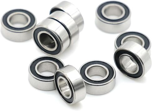 10Pcs SMR84RS 4x8x3mm SMR85RS SMR95RS Stainless Steel Miniature Ball Bearings(SMR84RS 4x8x3) in Saudi Arabia
