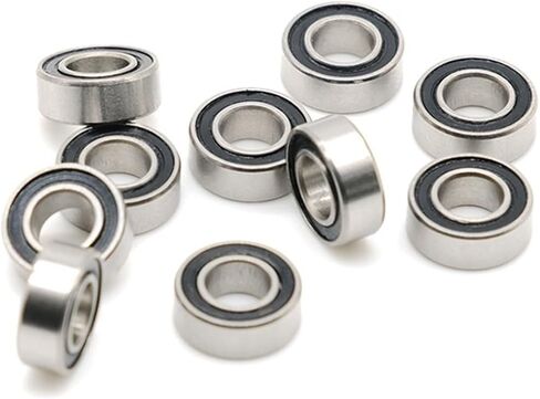 10Pcs SMR84RS 4x8x3mm SMR85RS SMR95RS Stainless Steel Miniature Ball Bearings(SMR84RS 4x8x3) in Saudi Arabia