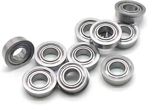 10PCS MF126ZZ 6x12x4mm Bearing Miniature Flanged MF126Z Ball Bearings in Saudi Arabia