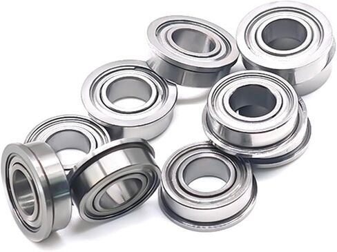 10PCS MF126ZZ 6x12x4mm Bearing Miniature Flanged MF126Z Ball Bearings in Saudi Arabia