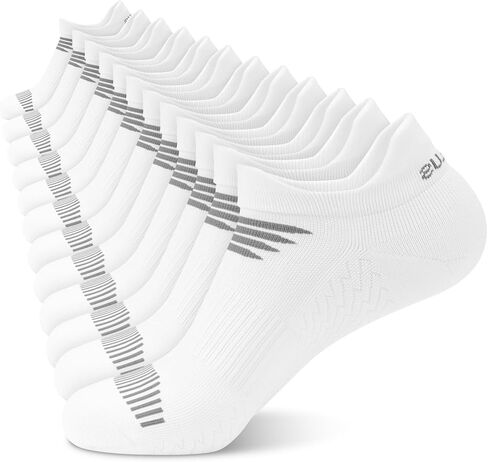 Paplus Women's Running Socks 6 أزواج - جوارب كاحل رياضية مع دعم القوس ، وسادة مضادة للبلاط الراحة in Kuwait