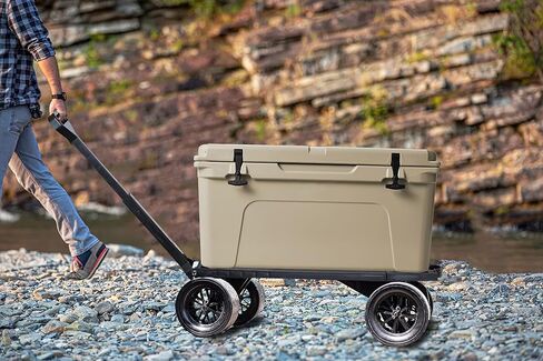 Mighty Max Cart Platform Hand Truck & Moving Dolly, Black - 250 lb Capacity (Flatbed Only) 100% USA Made in Saudi Arabia