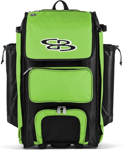 Boombah Catchers Superpack Hybrid Rolling Bat Bag - Multiple Colors - Wheeled & Backpack Version in Saudi Arabia