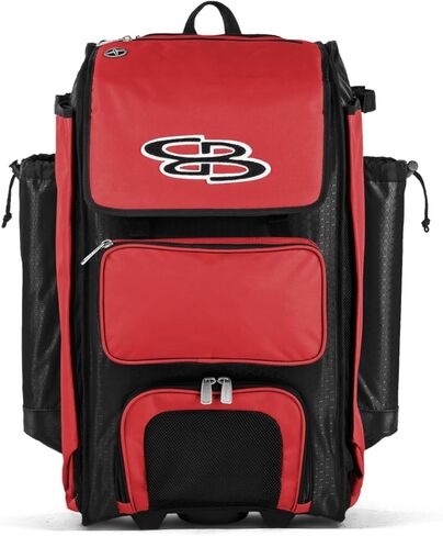 Boombah Catchers Superpack Hybrid Rolling Bat Bag - Multiple Colors - Wheeled & Backpack Version in Saudi Arabia
