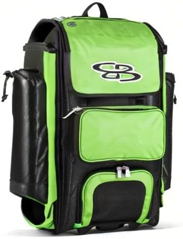 Boombah Catchers Superpack Hybrid Rolling Bat Bag - Multiple Colors - Wheeled & Backpack Version in Saudi Arabia