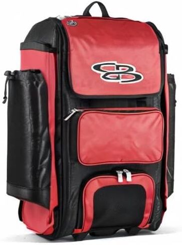 Boombah Catchers Superpack Hybrid Rolling Bat Bag - Multiple Colors - Wheeled & Backpack Version in Saudi Arabia