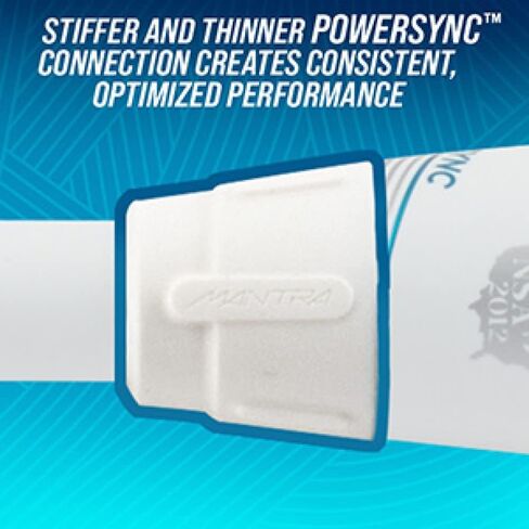Rawlings | Mantra+ Fastpitch Softball Bat | Approved for All Fields | -11 / -10 / -9 Drop | 2 Pc. Composite | Multiple Sizes in Saudi Arabia