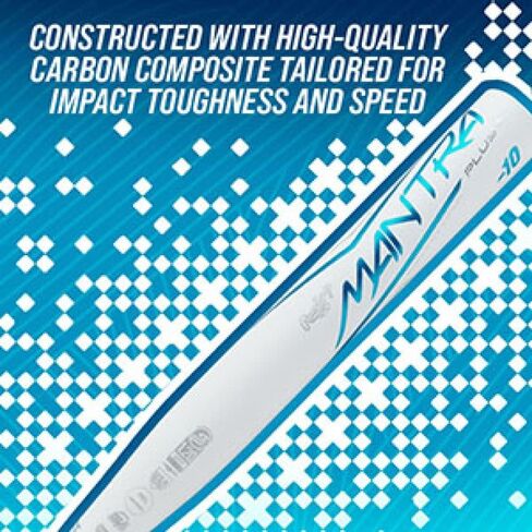 Rawlings | Mantra+ Fastpitch Softball Bat | Approved for All Fields | -11 / -10 / -9 Drop | 2 Pc. Composite | Multiple Sizes in Saudi Arabia