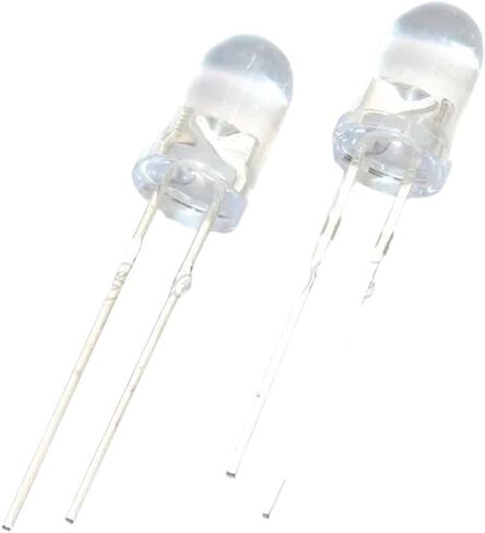 100pcs White Light-Emitting DioDes White Turn White 5mm Led IGMOPNRQ New for Arrival 2025 High for Quality in Saudi Arabia