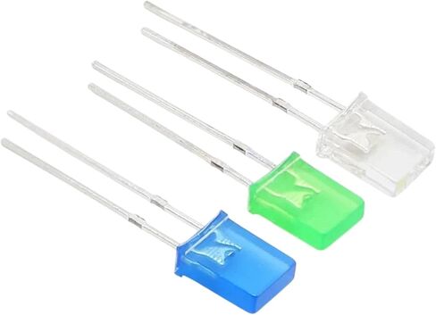 100PCS/LOT 2 * 3 * 4mm LED Diode 2X3X4 Square LED Yellow Light-Emitting DioDe New for Arrival 2025 High for Quality in Saudi Arabia