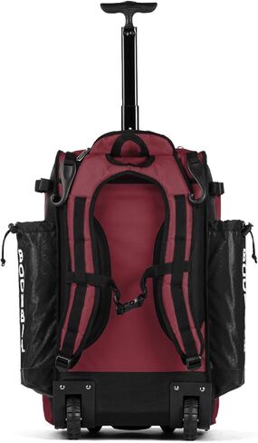 Boombah Catchers Superpack Hybrid Rolling Bat - ألوان متعددة - نسخة ذات عجلات وظهر على ظهرها in Saudi Arabia