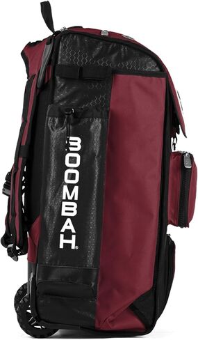 Boombah Catchers Superpack Hybrid Rolling Bat - ألوان متعددة - نسخة ذات عجلات وظهر على ظهرها in Saudi Arabia