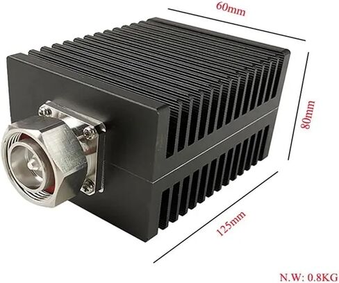 100W DIN 7/16 Male Connector rf Dummy Load, RF Termination Load,DC to 3 GHz 4GHZ,50ohm Blessing(4GHz) in Saudi Arabia