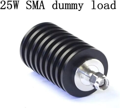 25W RF Dummy Load - SMA Male 50 Ohm - DC 3GHz to 6GHz - Nickel Plated Blessing(6GHZ) in Saudi Arabia