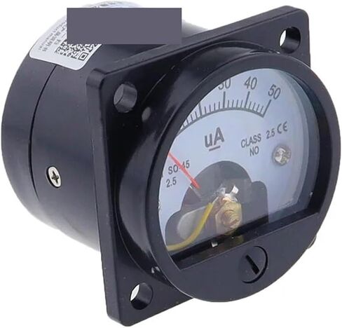 SO-45 Microammeter DC Ammeter Pointer Circular 50UA 100UA 200UA 300UA 500UA 1000UA 1Pcs(DC 200uA) in Saudi Arabia