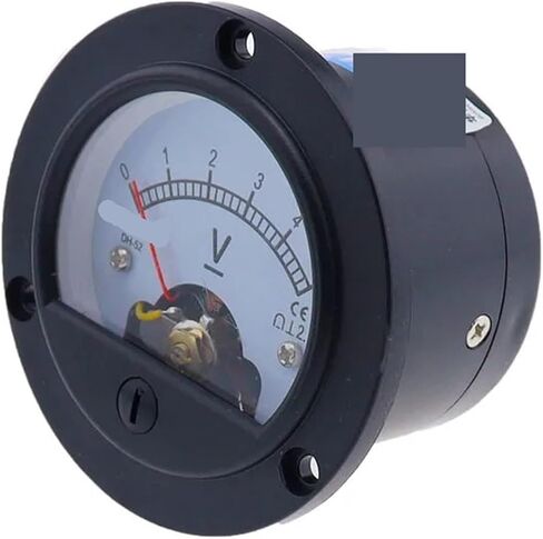 SO-52/DH-52 DC Voltmeter 1V 2V 3V 5V 10V 15V 50V 100V 150V 200V 250V 300V 450V 500V Voltage Panel Meter 1Pcs(DC 250V) in Saudi Arabia