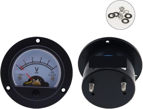 SO-52/DH-52 DC Voltmeter 1V 2V 3V 5V 10V 15V 50V 100V 150V 200V 250V 300V 450V 500V Voltage Panel Meter 1Pcs(DC 250V) in Saudi Arabia