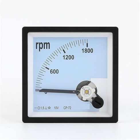 SQ-72 CP-72 Panel Meter Pointer RPM مقياس تاكومتر 1800R 10V 1PCS in Saudi Arabia