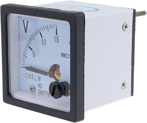 99C1 DC 0-300V 10V 20V 30V 50V 100V 150V Analog Panel Volt Voltage Meter Voltmeter Gauge 48mm 1Pcs(25V) in Saudi Arabia