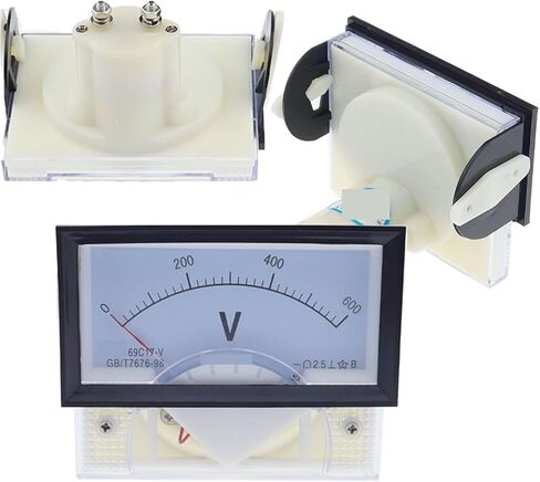69C17-V 15V 20V 30V 50V 100V DC Direct Analog Meter Panel Gauge Voltage Current 85 * 46MM Voltmeter Voltimetro 1Pcs(100V) in Saudi Arabia