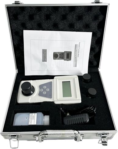 Handheld Turbidity Meter Tester Turbidimeter Digital Turbidity Meters with Measurement Range 0-200 NTU Minimum Indication 0.01 NTU Formazine Standard Turbidity Solution in Saudi Arabia