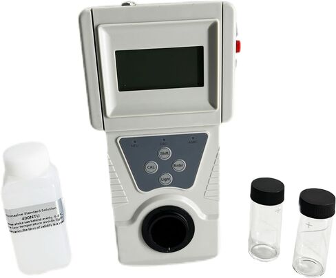 Portable Turbidimeter Turbidity Analyzer Turbidity Meter with Formazine Standard Turbidity Solution Measurement Range 0-200 NTU Minimum Indication 0.01 NTU for Power Plants, Waterworks,Etc in Saudi Arabia