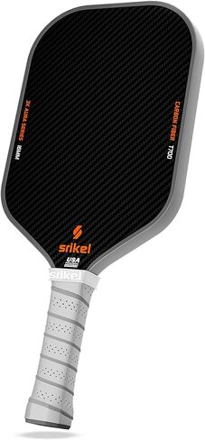 Pickleball Paddles, Raw T700 Carbon Fiber Pickleball Paddle, 16mm Power Polymer Core, Professional Rackets for Great Spin, Control & Precision Shots, USAPA Approved in Saudi Arabia