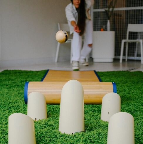 تعرف على لعبة الفناء المفضلة لديك. إنه يمزج بين أفضل أجزاء Bocce ، وهي لعبة أركيد شهيرة ، و Cornhole لإنشاء لعبة ساحة إدمان ومحمولة تريد أن تأخذها معك في كل مكان in Saudi Arabia