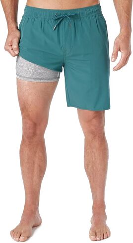 Fair Harbor The Anchor –– Men’s Swimsuits with BreezeKnit™ Liner, 8-inch Inseam –– Anti- Chafe, Performance Swim Trunks Black in Saudi Arabia