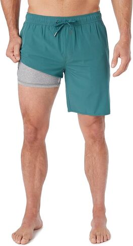 Fair Harbor The Anchor –– Men’s Swimsuits with BreezeKnit™ Liner, 8-inch Inseam –– Anti- Chafe, Performance Swim Trunks Black in Saudi Arabia
