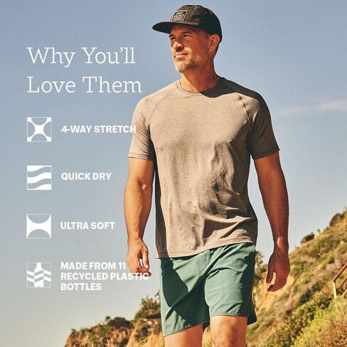 Fair Harbor The Anchor –– Men’s Swimsuits with BreezeKnit™ Liner, 8-inch Inseam –– Anti- Chafe, Performance Swim Trunks Black in Saudi Arabia