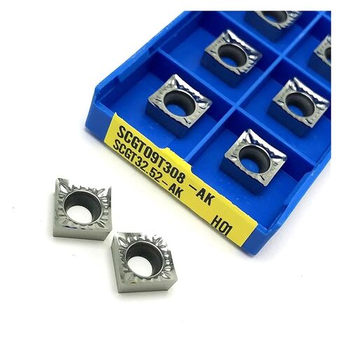 SCGT09T302 SCGT09T304 SCGT09T308 AK H01 Aluminum Turning Inserts Lathe Tools CNC Turning Insert Cutting Aluminum(SCGT09T304 AK H01) in Kuwait