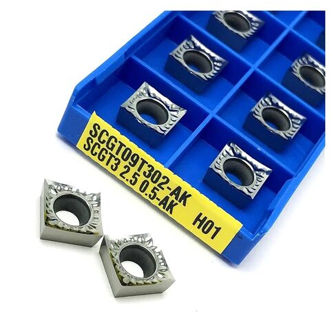 SCGT09T302 SCGT09T304 SCGT09T308 AK H01 Aluminum Turning Inserts Lathe Tools CNC Turning Insert Cutting Aluminum(SCGT09T304 AK H01) in Kuwait
