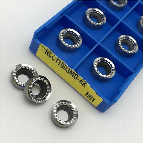 1PC RCGT0803 RCGT1003 RCGT10T3 RCGT1204 أداة تحول الألومنيوم إدراج أداة مخرطة النحاس ومعالجة الألومنيوم (RCGT0803 AK H01) in Saudi Arabia