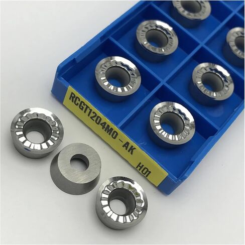 1PC RCGT0803 RCGT1003 RCGT10T3 RCGT1204 أداة تحول الألومنيوم إدراج أداة مخرطة النحاس ومعالجة الألومنيوم (RCGT0803 AK H01) in Saudi Arabia