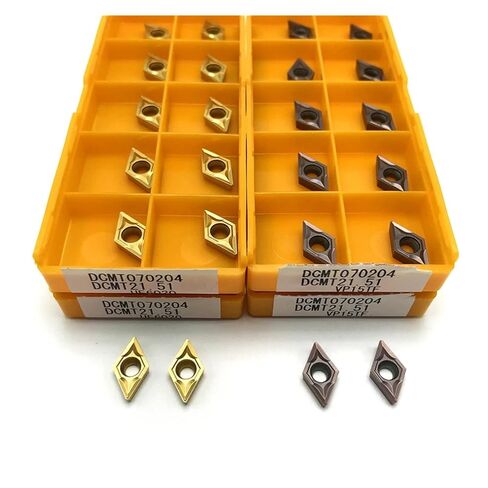 DCMT070204 VP15TF /UE6020/US735 Internal Turning Tool Metal Lathe Tools Cutting Tool DCMT 070204 Turning Insert(DCMT070204 US735) in Saudi Arabia