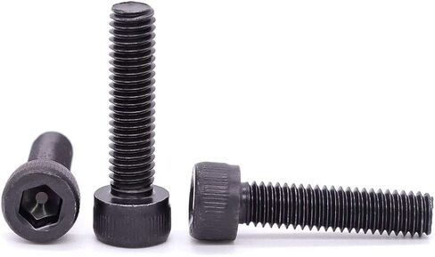 M12-1.25 x 30mm Black Oxide Finish, Alloy Steel, Grade 12.9, Hex Drive, Socket Head Cap Screw (Pack of 10) in Saudi Arabia