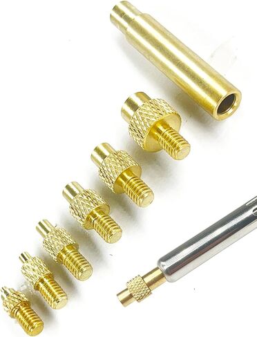 Heat Set Insert tip Tool Vertical Heat Pressing Machine Heat Brass Inserts 3D Printing and 360pcs Thread Knurled Nut M2 M2.5 M3 M4 M5 M6 (Heat Set Insert Tool) in Saudi Arabia