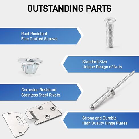2 Pack Golf Cart Seat Hinge Kit for EZGO TXT Medalist 1995-up Golf Cart Electric/Gas, Hinge Kit Replaces OEM 71610-G01 71609-G01 in Saudi Arabia