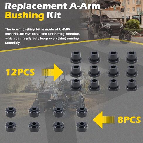 Qagea استبدال مجموعة بوساطة A-arm لرفع الذراع A-Arm Front Front Arm ، متوافق مع Madjax MJFX A-Arm Lift in Kuwait