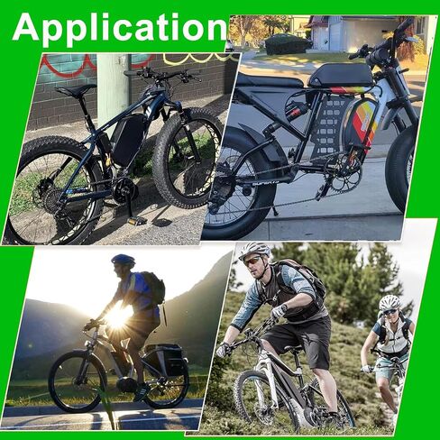 52V 25Ah Ebike Battery with 40A Smart BMS (5000mAH Cells) Lithium Ion Battery for 250W 300W 500W 750W 1000W 1500W Motor in Saudi Arabia