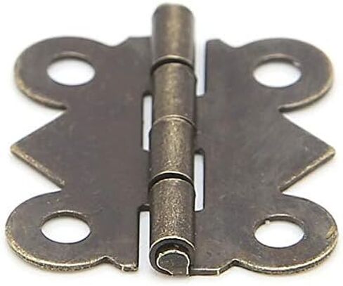 ICOBES 10x باب خزانة الباب درج مربع المجوهرات مفصلات الأثاث 20 مم x17mm مفصلات الباب المفصلات in Saudi Arabia