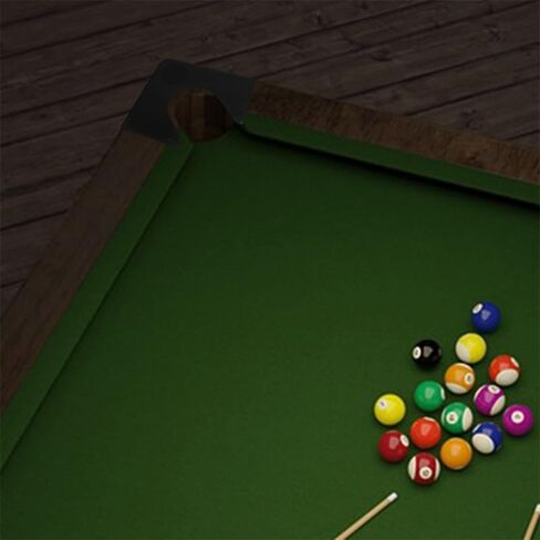 Billiard Pool Accessory 4pcs Pool Table Corner Plate Snooker Table Accessories Corner Hardware Decoration and Stability in Saudi Arabia