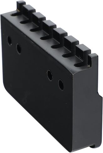7 String Locking Nut Brass Guitar Bridge String Locks for Headless Electric Guitar Replacement Parts （Matte Black) in Kuwait